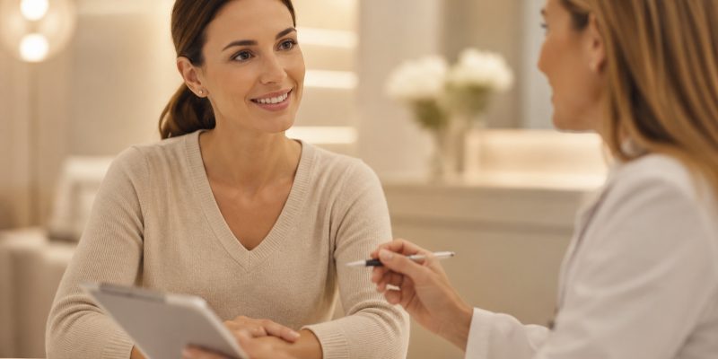Consulenza medica personalizzata per dimagrimento con monitoraggio della composizione corporea e protezione della massa muscolare a Milano
