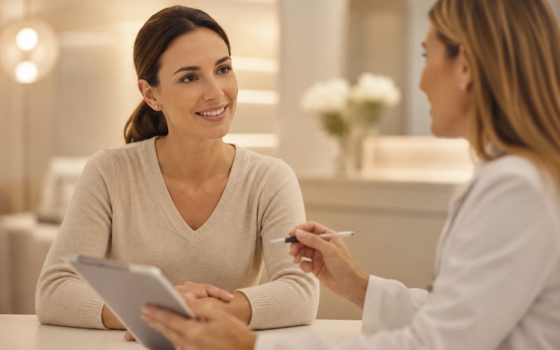 Consulenza medica personalizzata per dimagrimento con monitoraggio della composizione corporea e protezione della massa muscolare a Milano